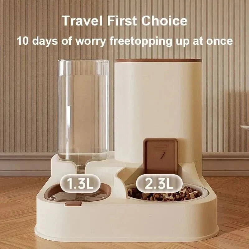 Frendorf | Automatischer Futter- und Wasserspender für Haustiere