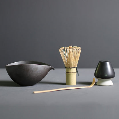 Frendorf | Delige Matcha Set | Hohe Qualität Bambus & Keramik