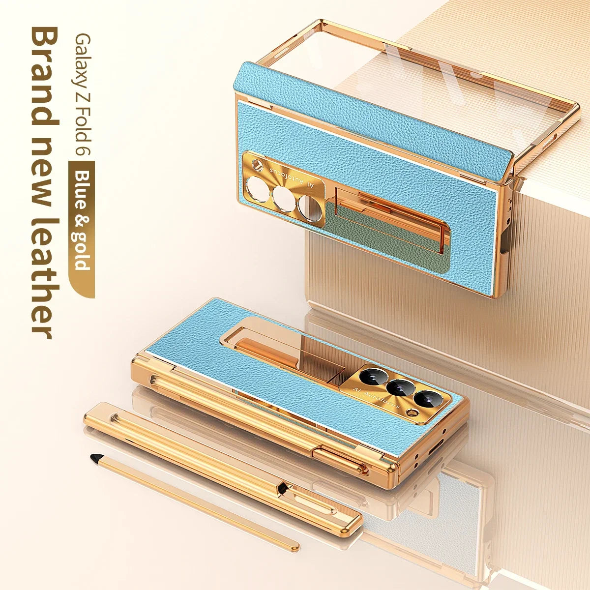 Frendorf | Prestige Z Fold 6, 5, 4 Leder S Pen Halteretui