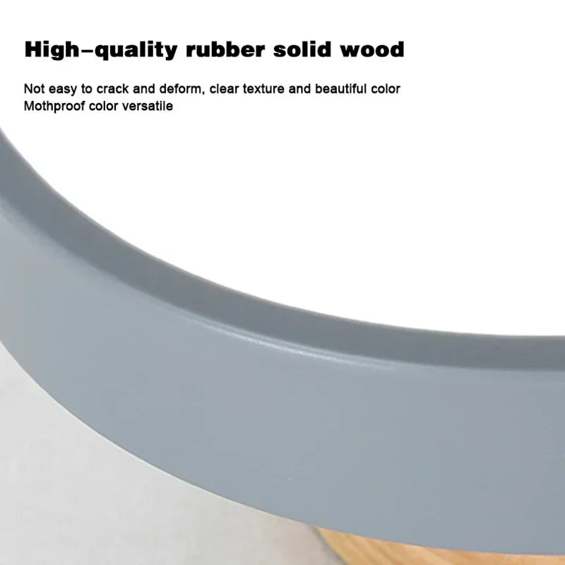 Frendorf | Nordic Industrial Deckenleuchte – LED runde Deckenlampe für Küche, Esszimmer, Schlafzimmer, Flur und Badezimmer – Modernes Metall- und Acryl-Design