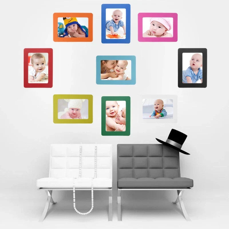 Frendorf | Magnetische Kühlschrank Bunte DIY Foto Rahmen