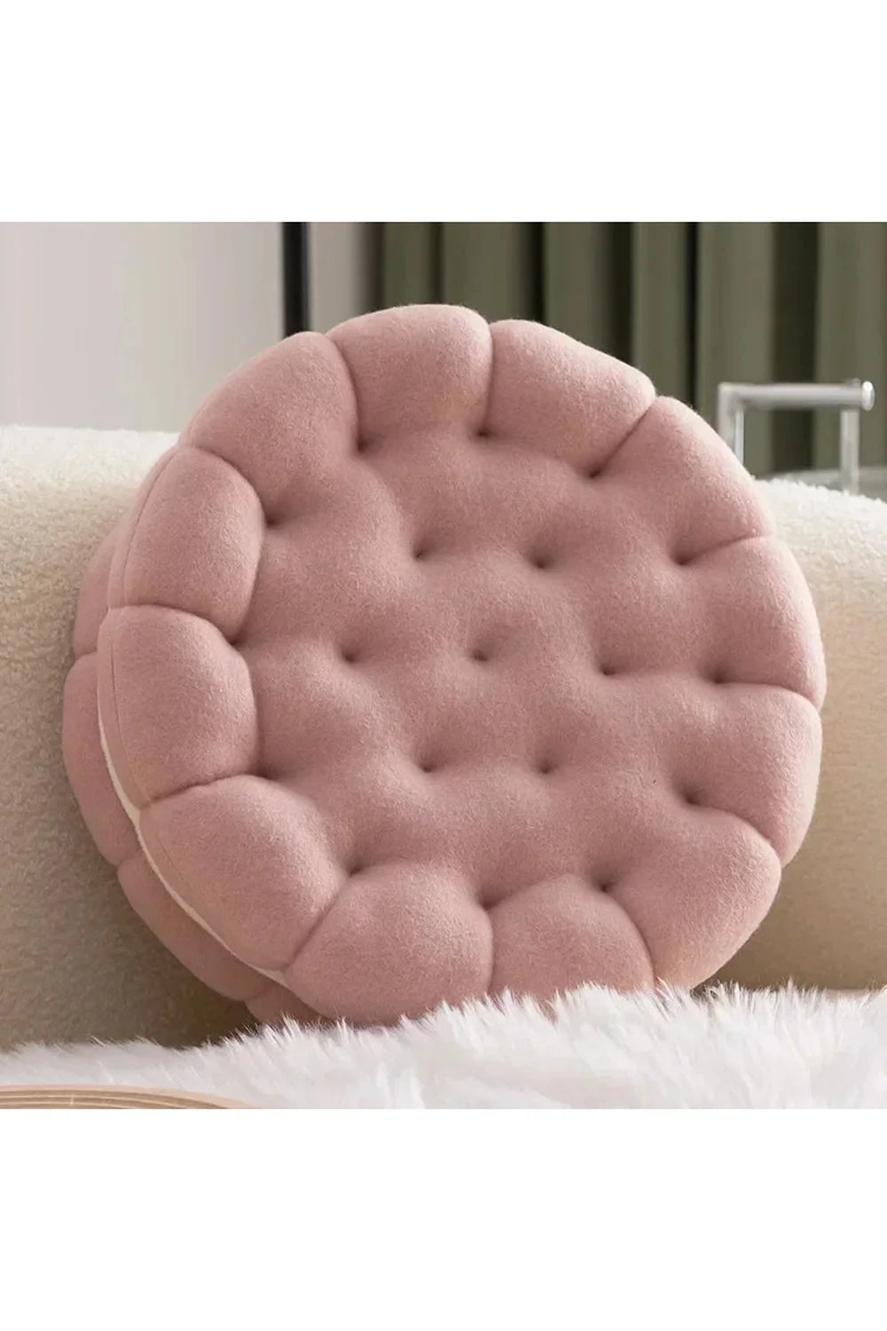 Plüsch Macaron Kissen Set