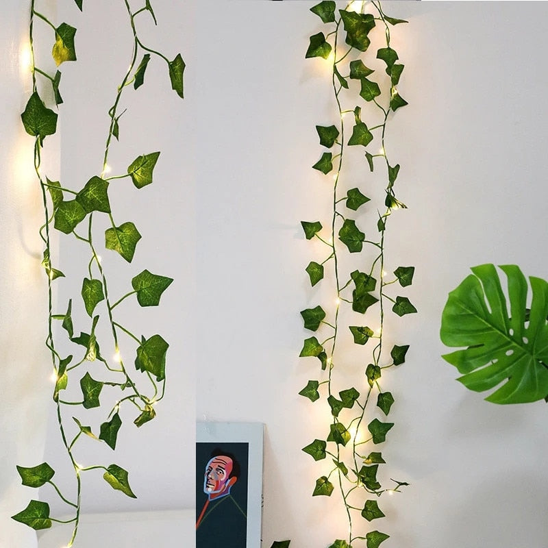 Gartenreben-LED-Lichterkette