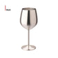 Edelstahl Weingoblet