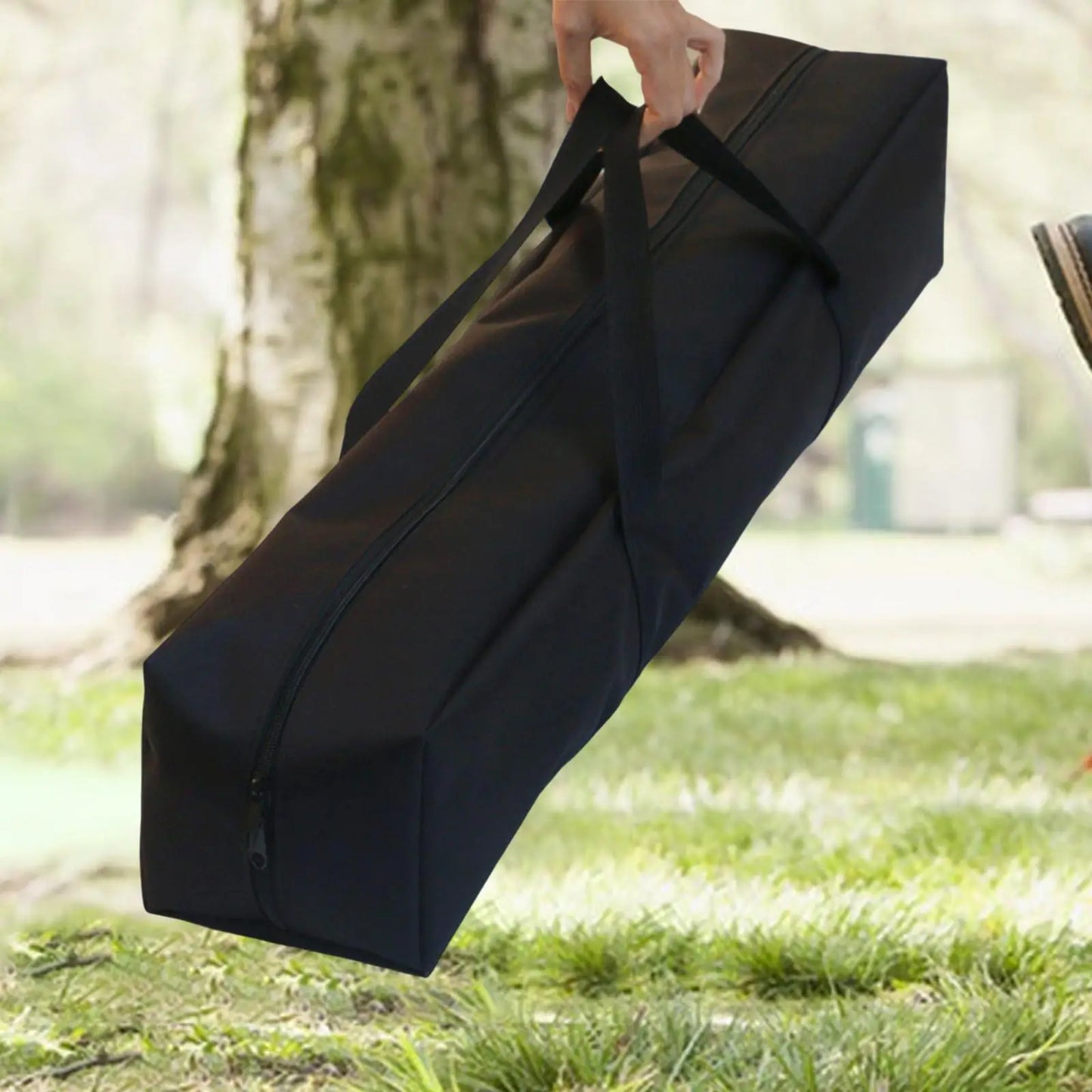Wasserfestes Oxford-Stoff Zeltstocktasche: Multifunktionaler Camping-Organizer mit Griff zur Aufbewahrung - Ideales Trekkingstock-Zubehör
