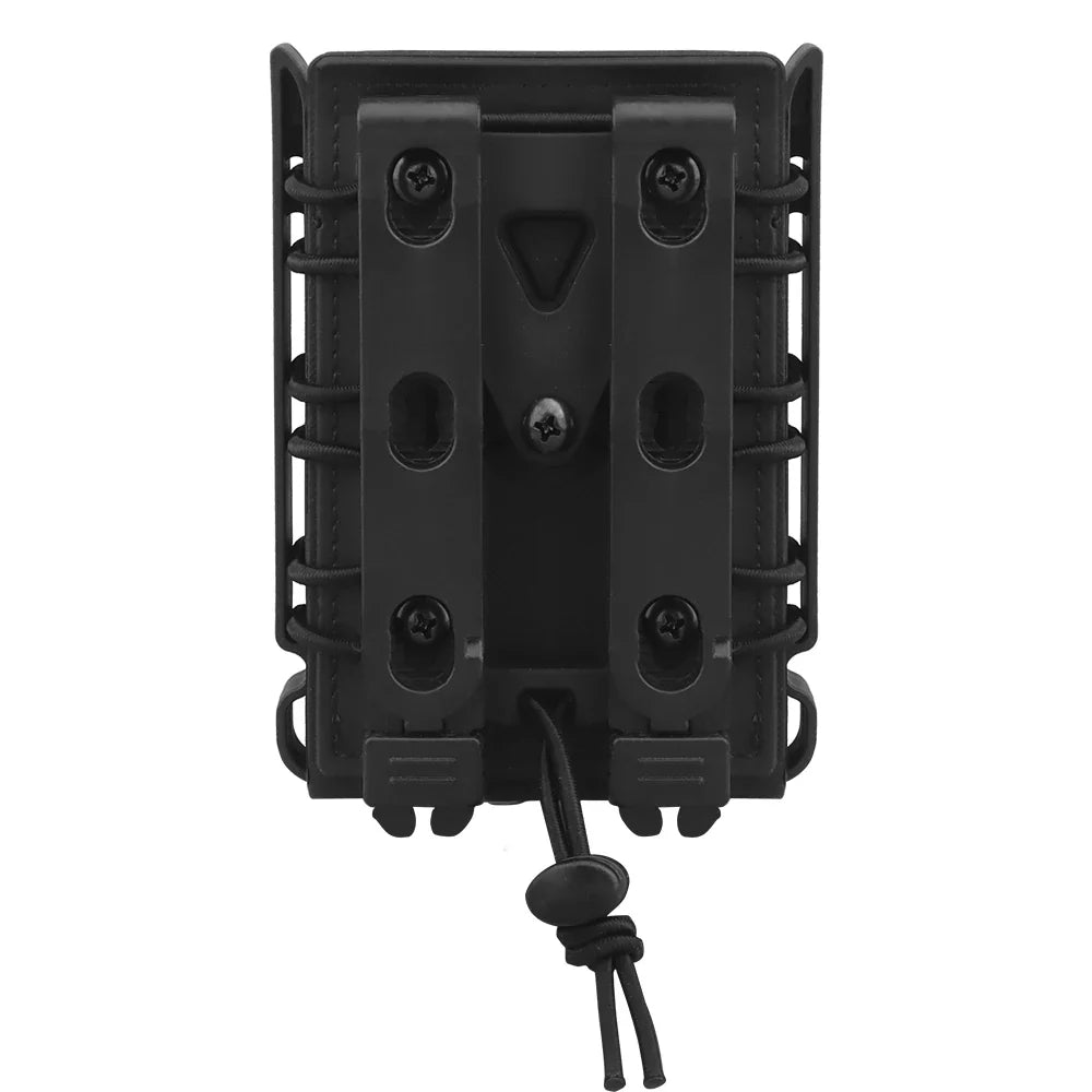 Taktischer Fast Mag Flexibel Molle | 5.56 Magazin Tasche Träger | für AK 74/47 AR M4 | Gewehr Pistolen Magazin Halter | 5.56/7.62 Mag Tasche