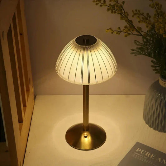 Frendorf | Kabellose LED-Tischlampe mit drei Farbmodi und Dimmfunktion