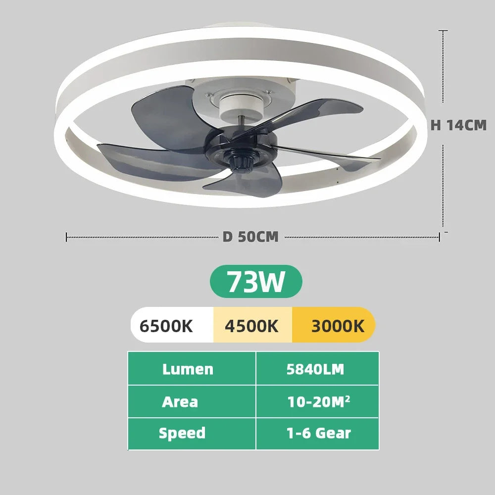 Frendorf | Aura Silent LED Deckenventilatorlampe