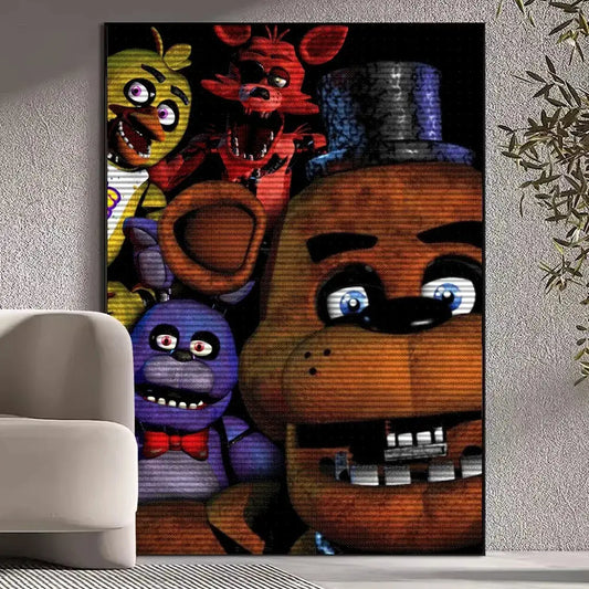 Fünf N-Nächte bei F-Freddys Poster Drucke Wandbilder Wohnzimmer Heimdekoration