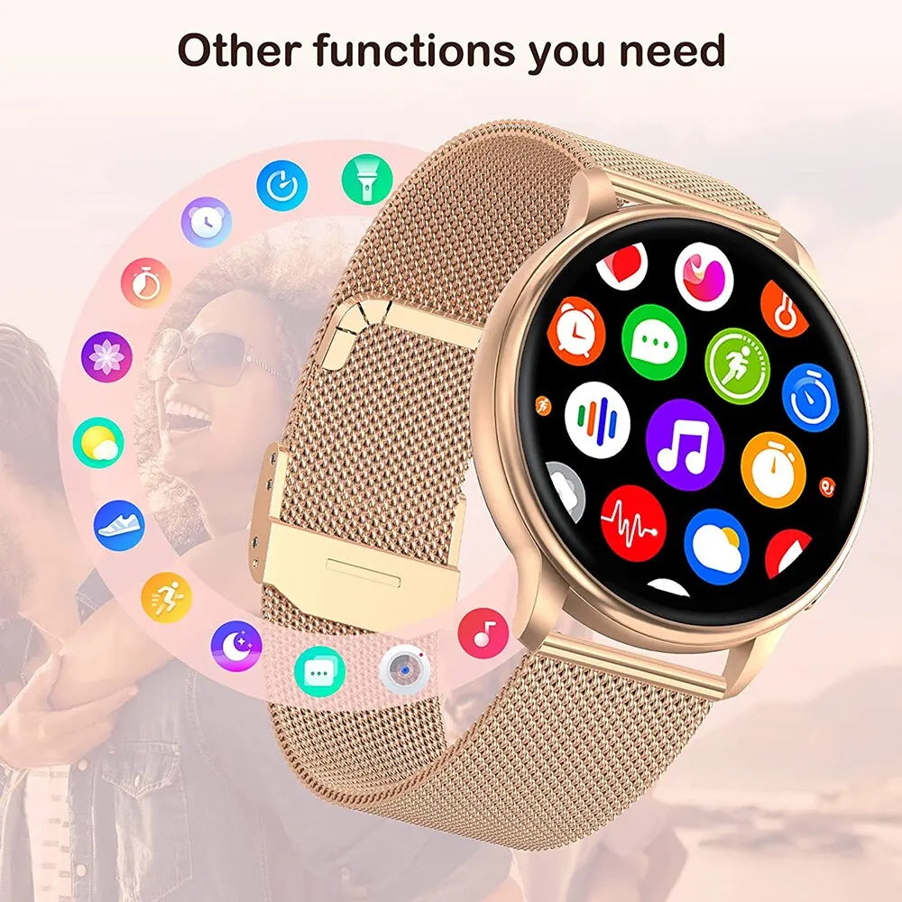 Frendorf | Neue Luxuriöse Sport Fitness Tracker Smartwatch Mit Mehreren Zifferblättern Für Frauen
