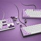 Lila Weiße ISA Keycaps