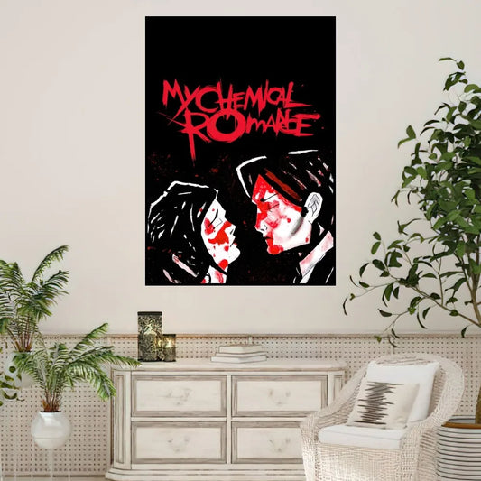 My Chemical Romance Band Poster Prints Wall Painting Bedroom Living Room Wall Sticker Office Small