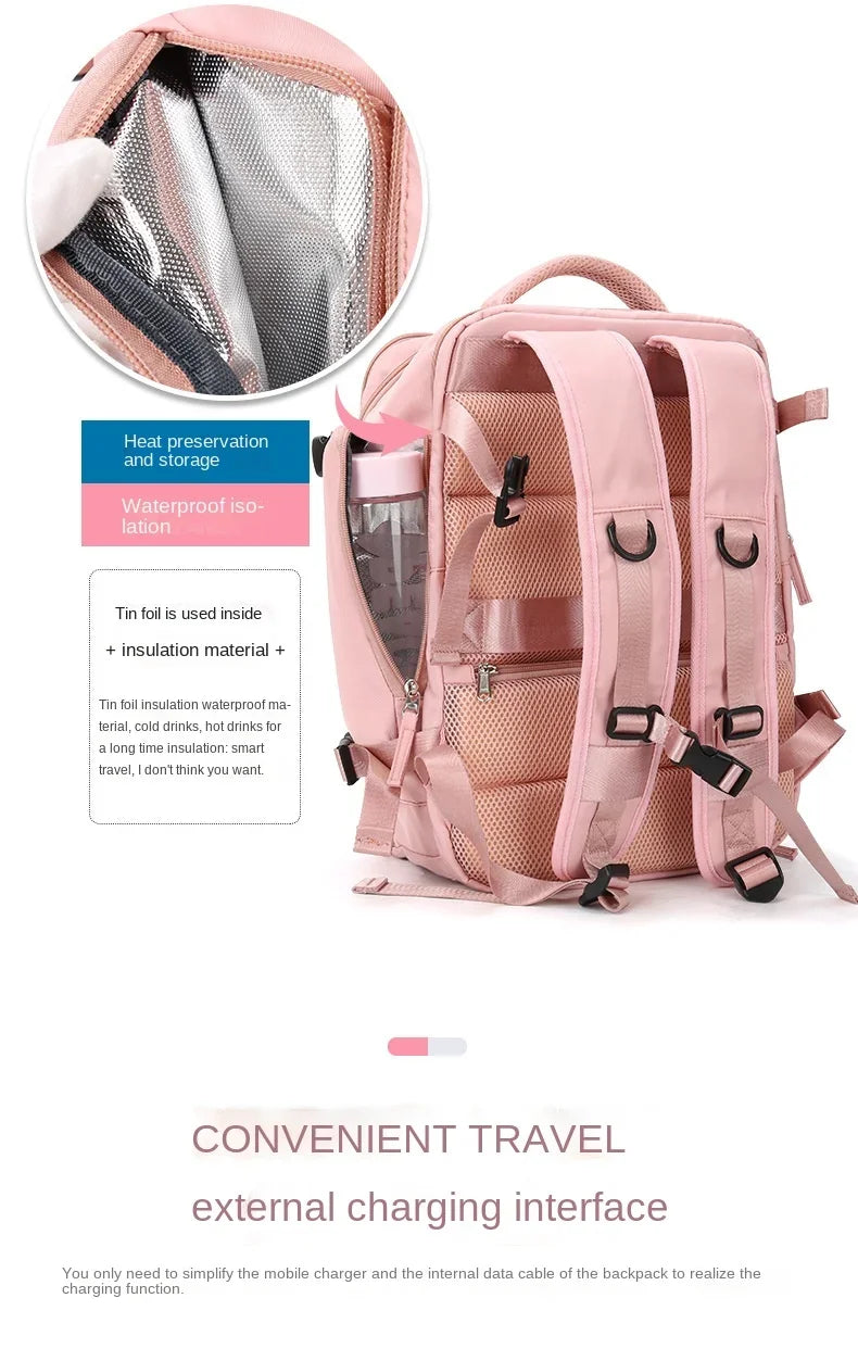 Frendorf | Reise-Hangepäcks-Rucksack mit Schuhfach