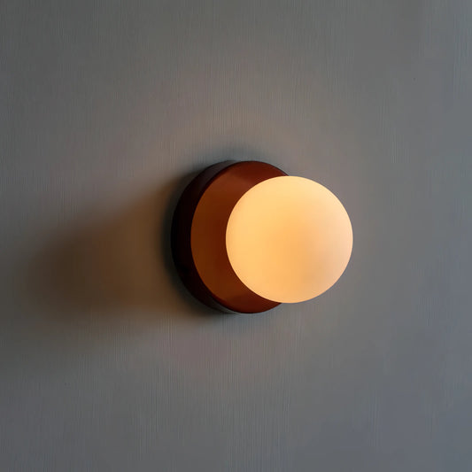 Nereo - Minimalist Farbige Mini Glas Nordische Wandleuchte