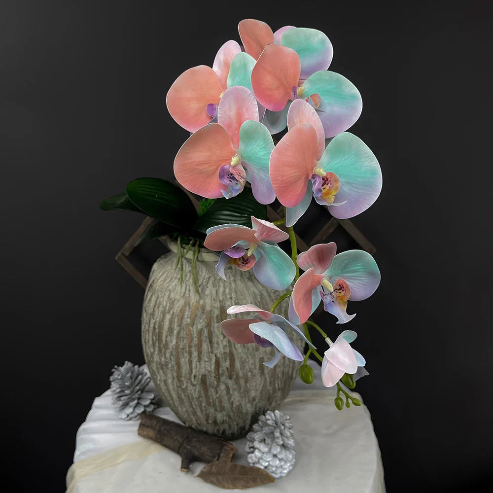 Frendorf | Künstliche bunte Orchideenblumen