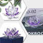Kristall Lotus Blume Handwerk Glas Briefbeschwerer Hause Dekoration Ornamente Figuren Hause Hochzeit Party Decor Geschenke Souvenir