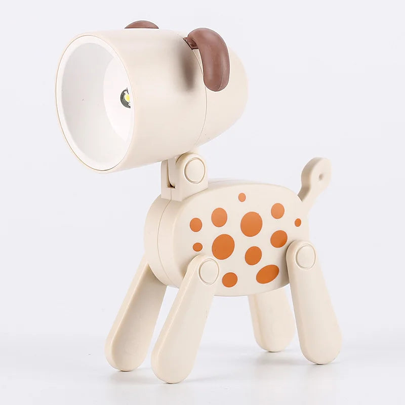 Süße LED-Nachtlampe - Mini-Hund, Hirsch, Dinosaurier Falt-Tischlampe für das Kinderzimmer