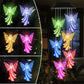Frendorf | Auraluma | Solar Windspiel | Farbwechselnde LED | Wetterfest Für Außen