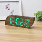 LED Digitalwecker mit Doppelanzeige & unbegrenztem Snooze