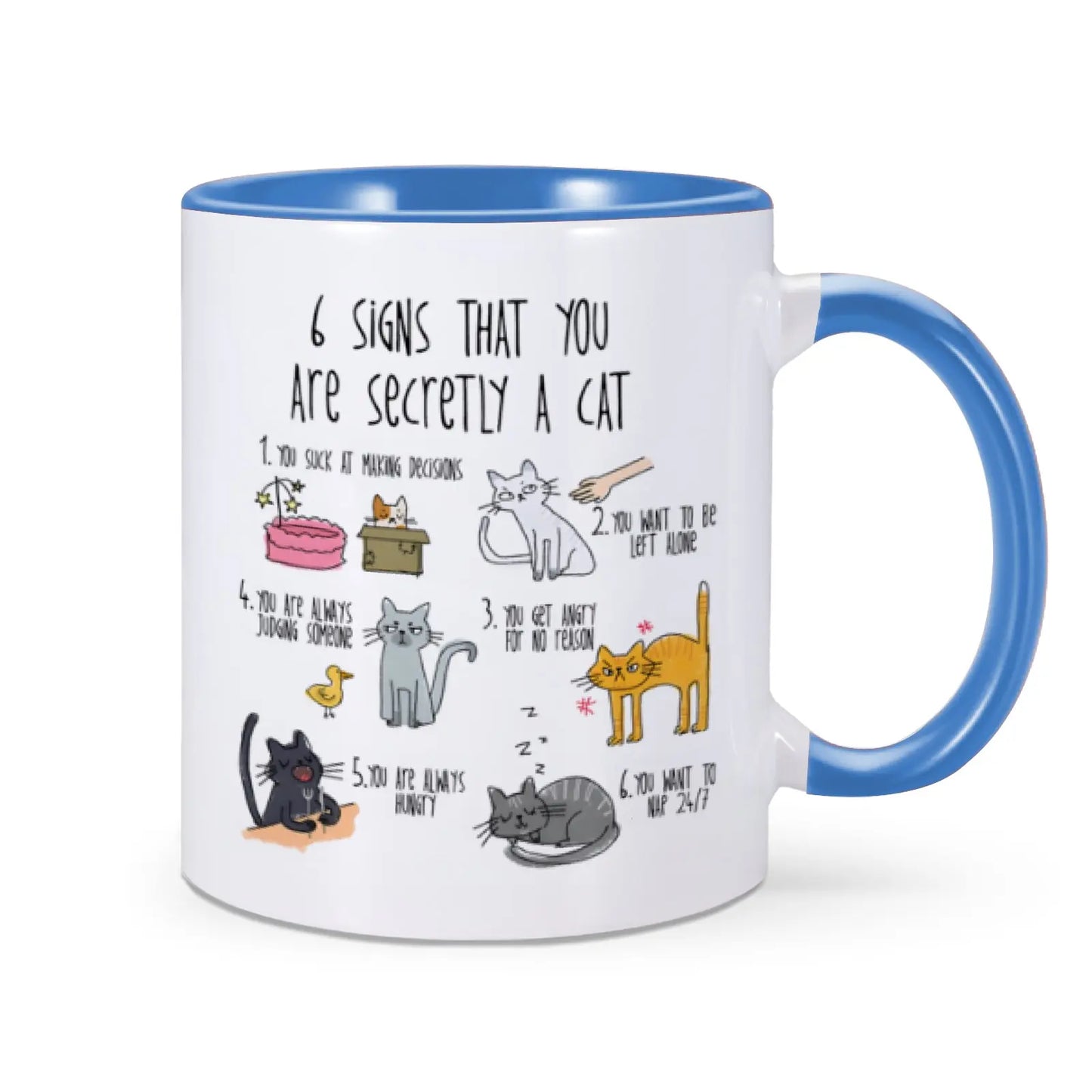 Frendorf | 6 Zeichen, dass Sie heimlich eine Katze sind Tasse