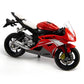 1:18 Maßstab Yamaha R6 Legierungsroller Sportbike Figuren Diecasts Kinder Spielzeug Motorrad Rennmodell Nachbildungen Sammlergeschenk für Jungen
