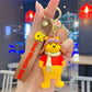 Anime Disney Schlüsselanhänger - Süßer Mickey Mouse, Minnie, Lilo und Stitch Cartoon Schlüsselring, Ornament und Autoanhänger, Perfekte Geschenke für Kinder