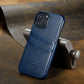 Frendorf | Leder iPhone 16/15/14 Rückseitenhülle Kartenhalter Case