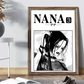 Japanischer Klassischer Anime NANA Poster Selbstklebendes Kunstposter Retro Kraftpapier Aufkleber Raum Bar Café Vintage Dekoratives Gemälde