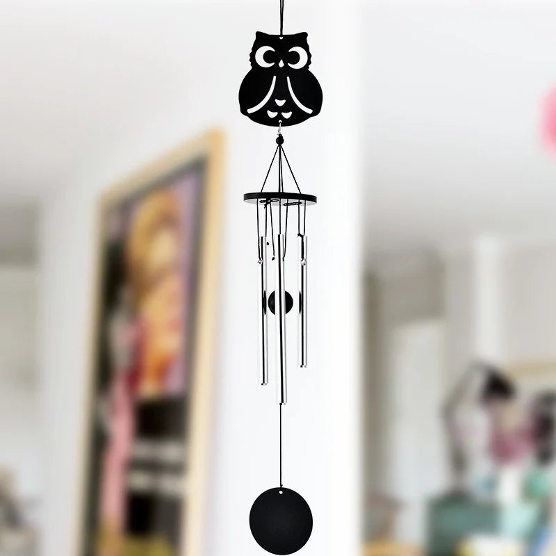 Frendorf | AuraBell Wind Chime | Handgefertigtes Design | Langlebiges Metall | Verschiedene Motive