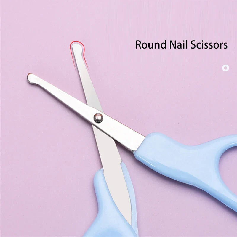 Frendorf | Baby Pflege Set mit Thermometer, Bürste und Nagelknipse