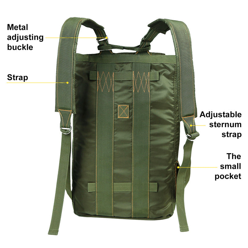 Frendorf | Robuste Rucksack für Wanderungen, Camping und Schulabenteuer