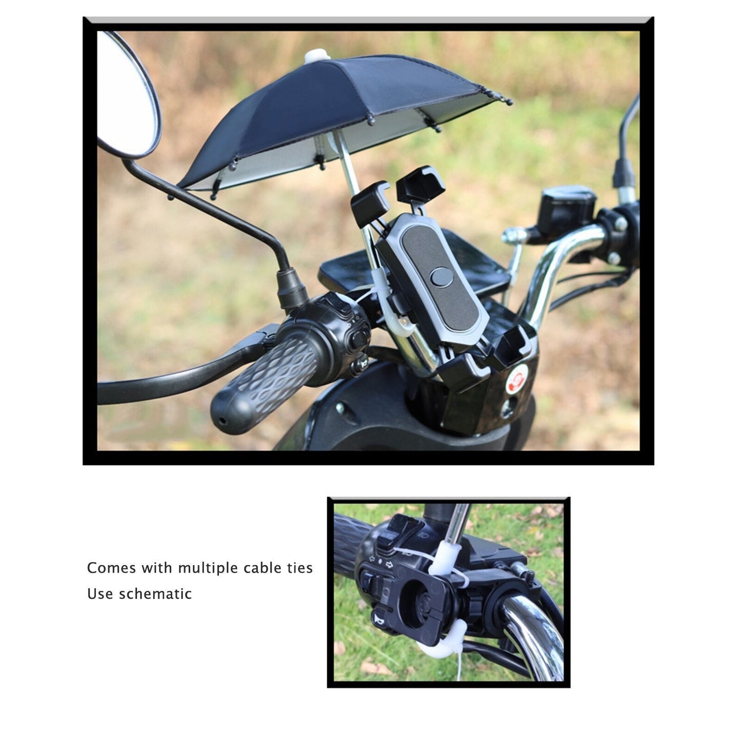Frendorf | Handy Handy Schutz Mini Fahrrad Regenschirm