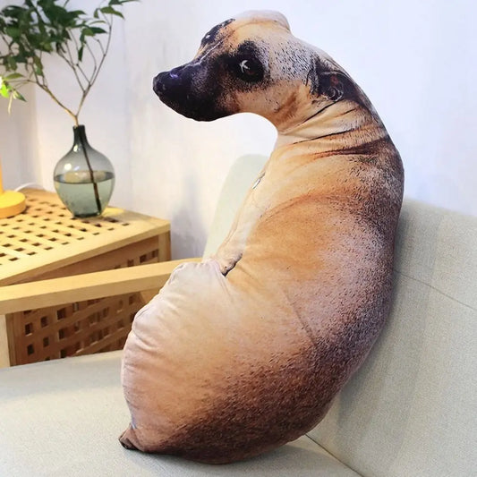 Frendorf | Realistische Hund Weiche Hund Plüsch Kissen
