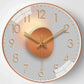 Frendorf | Zeitloses Flüstern™ | Stille Klassische Wanduhr | Geräuschloses Design für Schlafzimmer & Bürodeko