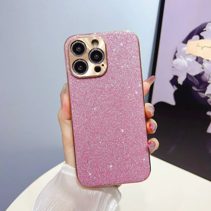 Frendorf | Leder Premium MagSafe Apple iPhone Hülle mit galvanisiertem Rahmen | Goldener Rahmen Case, Kameraschutz - Schutzhülle für iPhone 15, 14 Pro Max Plus