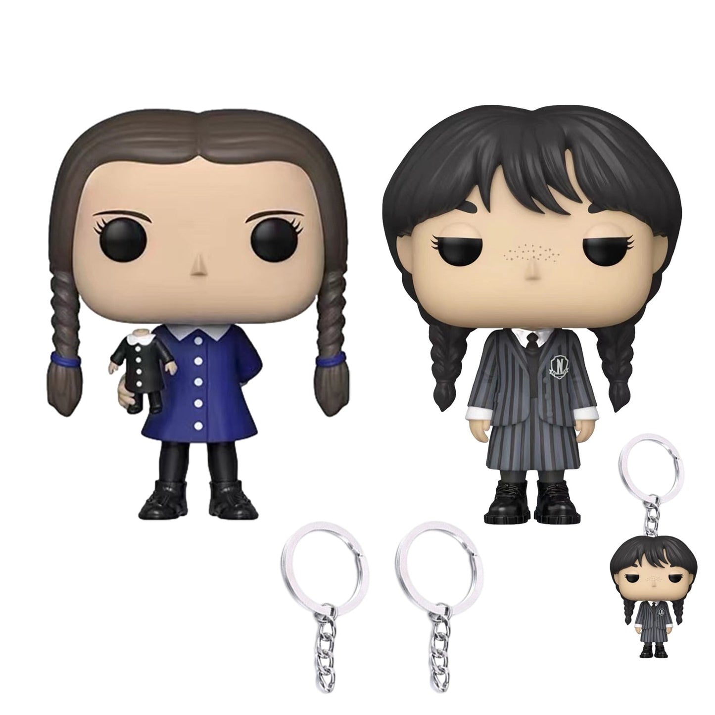 Halloween Dekoration Prop Spielzeug von Wednesday Addams und Thing Hand für Zuhause