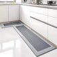 2PCS Küchenbodenmatte Diatom Mud Pad Super Absorbierend Badezimmermatte Rutschfester Teppich Küchenmatten Abwischbar Waschbar Lange Streifenmatte