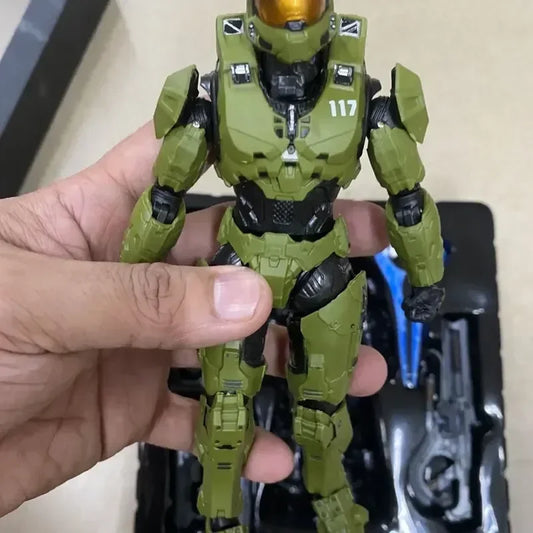 18cm Halo Infinite Master Chief Mjolnir Mk Vi 1/12 Maßstab 17.5cm 6" Actionfigur Re:edit Gen.3 117 Ko's 1000 Modellpuppen Spielzeuge