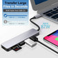 Thunderbolt 3 USB-C Hub mit HDMI, PD, SD/TF für MacBook Air M1 und iPad Pro