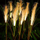 Solar Reed Wasserdichte Faser Patio Lichter