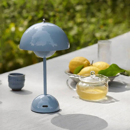 Verstellbare Helligkeit Blumenpottlampe - Italienische wiederaufladbare Tischlampe VP3