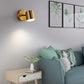 Frendorf | Moderne Goldene LED Wandleuchte – Verstellbares Nachttischleselicht für Schlafzimmer und Wohnkultur