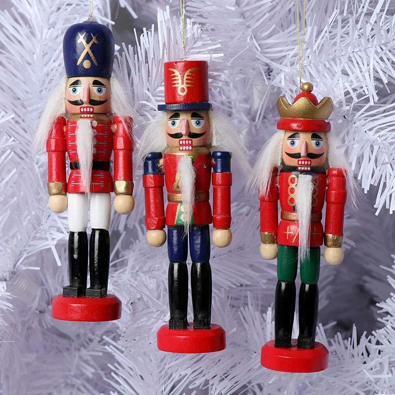 Mini-Nussknacker Holzfiguren