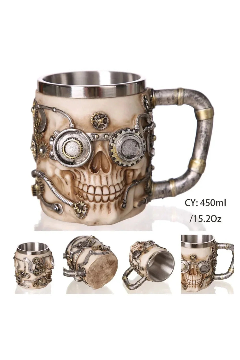 Skull Viking Bierbecher