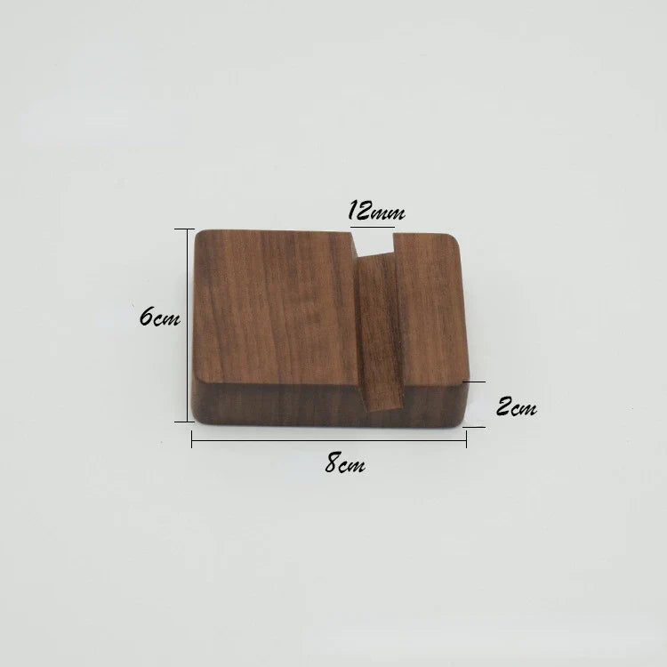 Frendorf | Universeller Tischständer aus massivem Holz für Mobiltelefone und Tablets - Wohnaccessoires