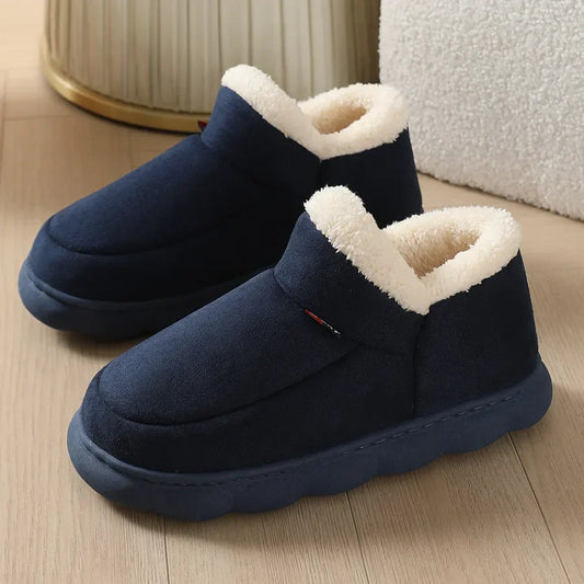 Frendorf | Winter Warme Dicke Pantoffeln | Komfortable Indoor Hausschuhe