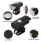 Frendorf | USB Rechargeable Bike Light – Wiederaufladbares Fahrradlicht mit Rücklicht & 3 Lichtmodi für maximale Sichtbarkeit