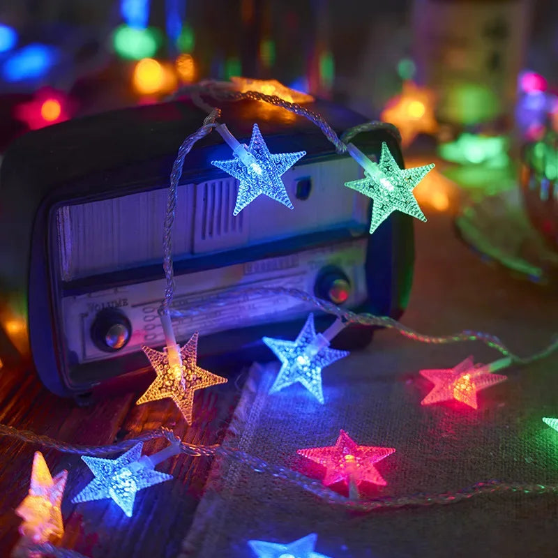 Starlight LED Lichterkette: Ideal für Innendekoration, Außencamping und Zeltatmosphäre