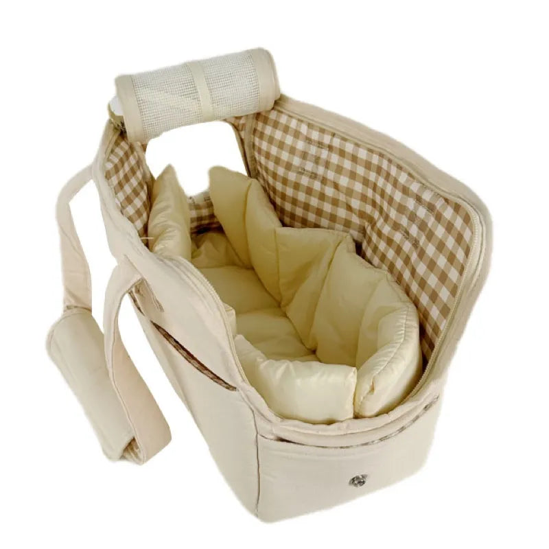 Frendorf | LuxCarry – Robuste & sichere Reisetasche für kleine Hunde und Katzen | Leicht, atmungsaktiv & stylisch