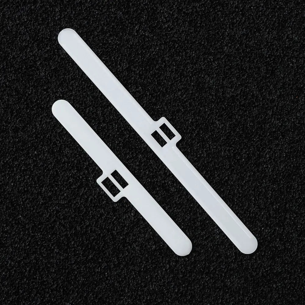 Frendorf | 10PCS Vertikale Jalousien Lamellen Ersatzanschlussclips – Vorhang Reparaturclips für Fenster im Haushalt, 127mm Lamellenhänger Kette